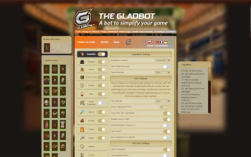 Download Gladiatus Bot Terbaru – Kelola Karakter Anda Otomatis description image 1