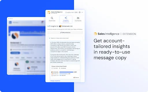 Similarweb Sales Extension: Cari Prospek & Email Bisnis Cepat description image 2