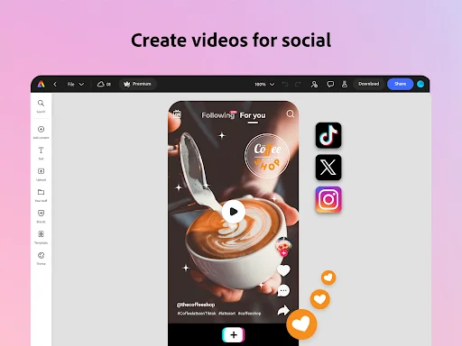 Download Adobe Express Terbaru – Edit Foto & Video Gratis description image 20