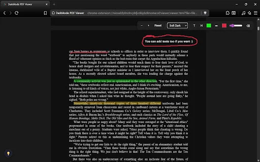 Eclipse PDF: Dark Mode Reader & Notes – Unduh Versi Terbaru Gratis description image 4