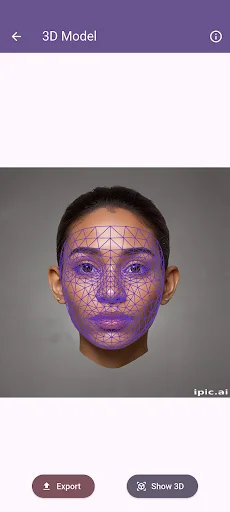 Download 3D Face Model Maker Terbaru – Buat Model Wajah 3D Gratis description image 1