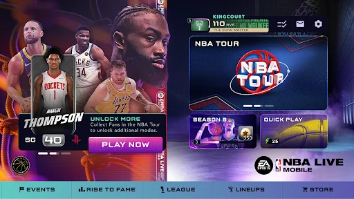 Download EA SPORTS™ NBA LIVE Mobile Terbaru – Game Basket Terbaik description image 5