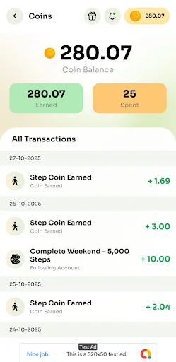 Download Walk Wallet Terbaru – Lacak Langkah & Raih Hadiah description image 5