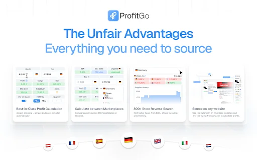 ProfitGo: Extension Chrome Terbaik untuk Arbitrase Amazon description image 2