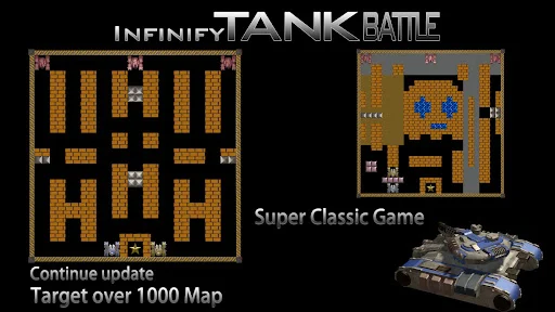 Download Infinity Tank Battle – 8 bit Terbaru – 610 Map Gratis description image 1