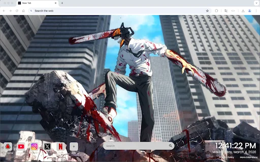 Download Chainsaw Man Live Wallpaper Chrome Terbaru Gratis description image 3