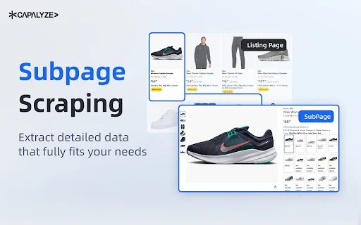 Capalyze: Web Scraper AI Terbaik – Ubah Data Website ke Excel description image 2