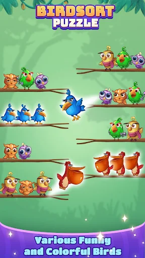 Download Bird Sort: Color Puzzle Master Terbaru – Game Asah Otak description image 11