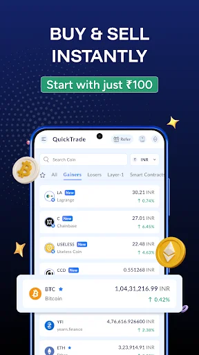 Download ZebPay Terbaru – Aplikasi Trading Bitcoin & Kripto Aman description image 5