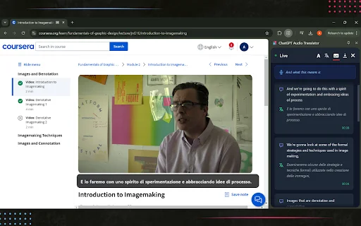 ChatGPT Audio Translator: Transkripsi & Terjemahan Real-Time description image 4