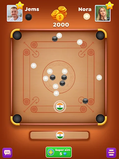 Download Carrom Cricket: Disc Pool Game – Main Carrom Seru Online description image 13