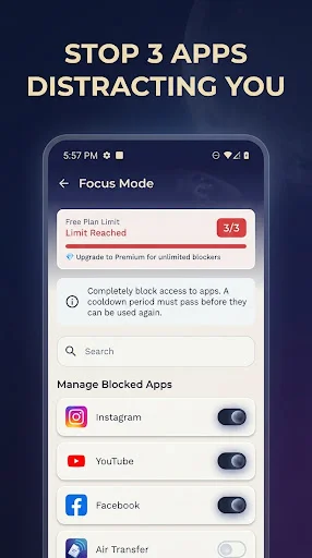 Download Freeze – App Lock & Blocker Terbaru – Fokus & Produktif description image 3