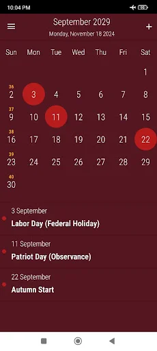 Download US Calendar 2026 Terbaru – Kalender & Pengingat Gratis description image 15