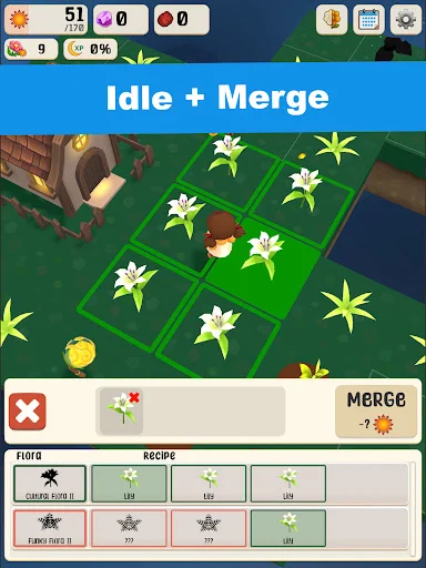 Download Bloom & Cinder: Merge Garden Terbaru – Game Santai Offline description image 13